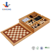 Inlaid Style Magnetized Wood Chess Set with Staunton Wood Chessmen
