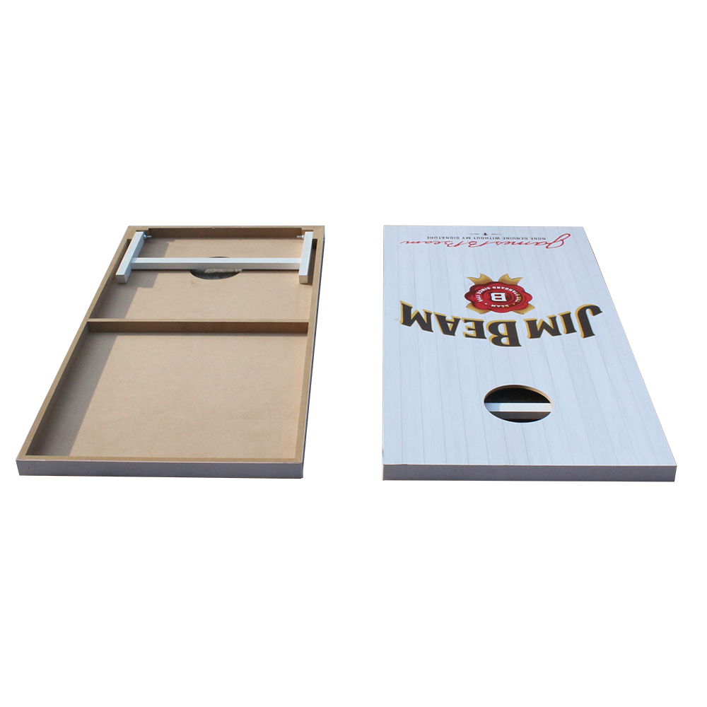 4*2 Ft Cornhole Boards with 8 Bean Bags Toss Game And Carrying Case Cornhole Set Regulation Size for Adults And Family
