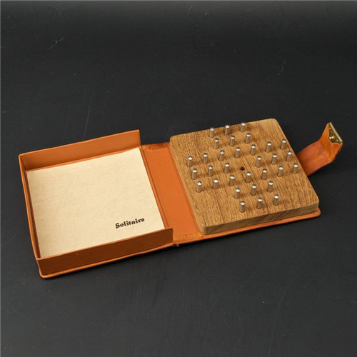 40-2-wooden travel games mini solitaire