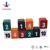 Colorful wooden blocks for kid to learn number