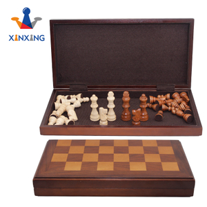 Chess Folding Wooden Board Chess with/without magnetic More than 20 years chess factory