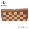 Wooden Board Game Chess Set with Vintage Crafted Pieces for All Ages