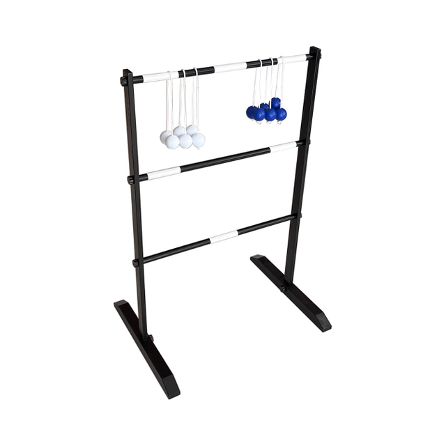 Travel Ladder Toss Outdoor Lawn Game Set with Soft Carrying Case Full Size Backyard Games Yard Games Wooden Ladder Toss Golf Set