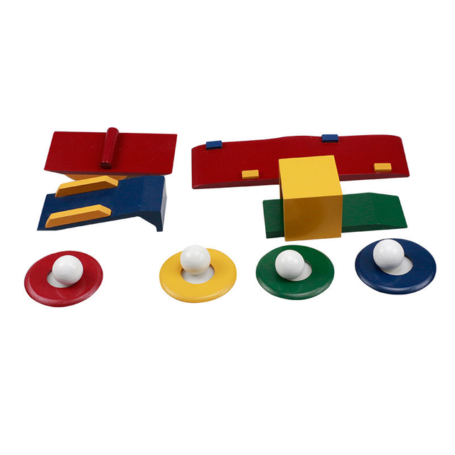 Crazy Wooden Golf Putter Gift Set for Kids - Includes Putters, Golf Balls, and Obstacle Course - for Indoors or Outdoors