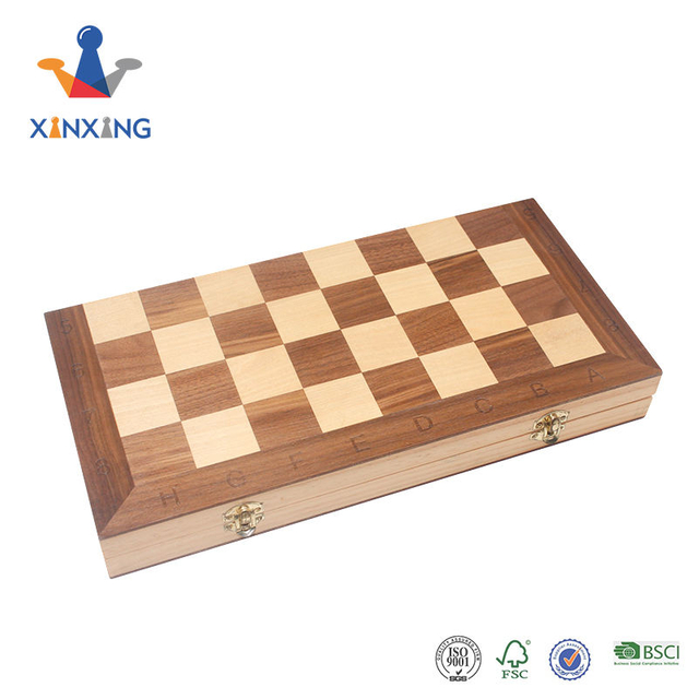  15' large chess sets with wooden inlaid 8108.