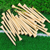 Golf Tee Regular Tee Wood Bamboo Tee Regular Pro Slim Regular 42mm 54mm 70mm 83mm