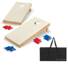 2x3 Solid Wood Premium Cornhole Sets 8 Bean Bag Toss Bags and Cornhole Boards