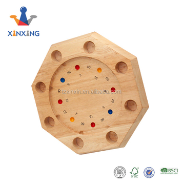  By Philos Wooden Octagon Tyrolean Roulette