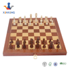 Wooden Board Game Chess Set with Vintage Crafted Pieces for All Ages