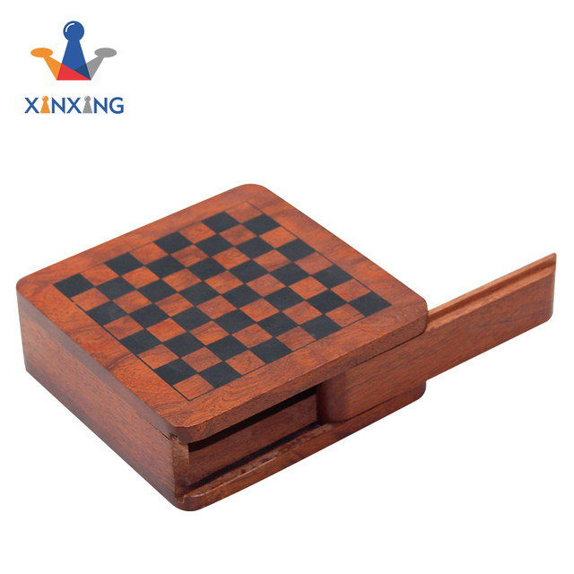 The International Chess With Portable Folding Interior Storage For Adults Kids