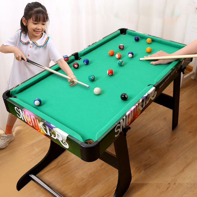Mini Pool Table Top Games 36-Inch Tabletop Billiards Table Set with 16 Pool Balls 2 Cues 1 Triangle Rack 2 Chalks & 1 Brush