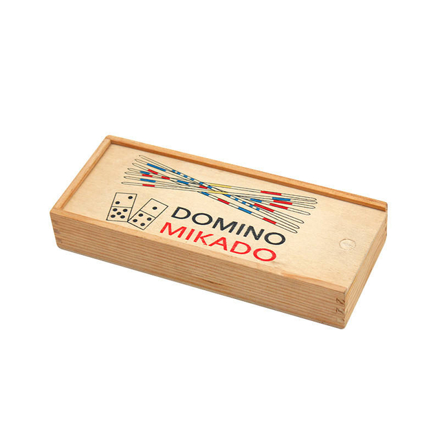 Desktop game Domino And Mikado Game Set.2 in 1 desktop games for kids ,mini toys