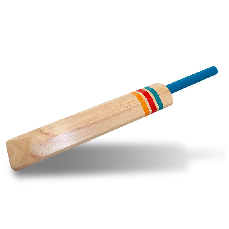 solid wood cricket bat wooden outdoor game for kids garden game croquet set