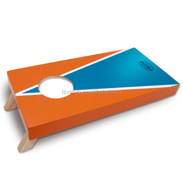  Wooden corn hole bean bag toss game made of MDF or Splint wood outdoor game play in yard games.