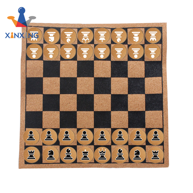 2021 cork woodTravel Foldable Chess Portable & Perfectly Travel-Sized 11.8 inch