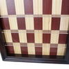 3 feet dark brown white vertical wall mounted chess set